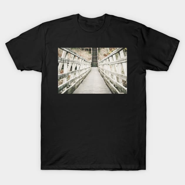 Wooden Bridge T-Shirt by Errne